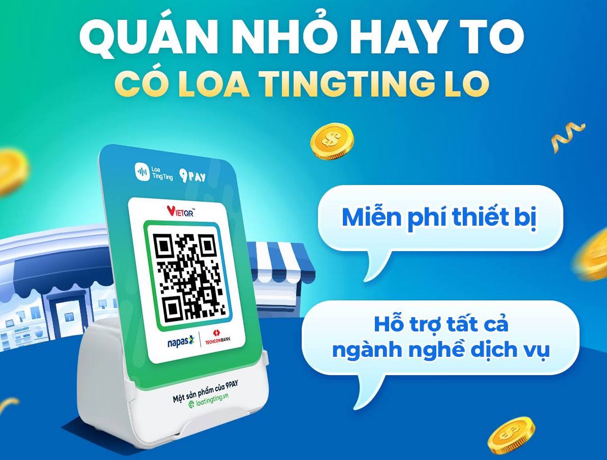 loa báo tiền chuyển khoản