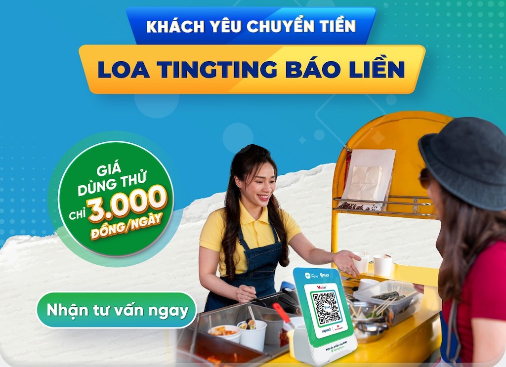 loa thông báo chuyển khoản