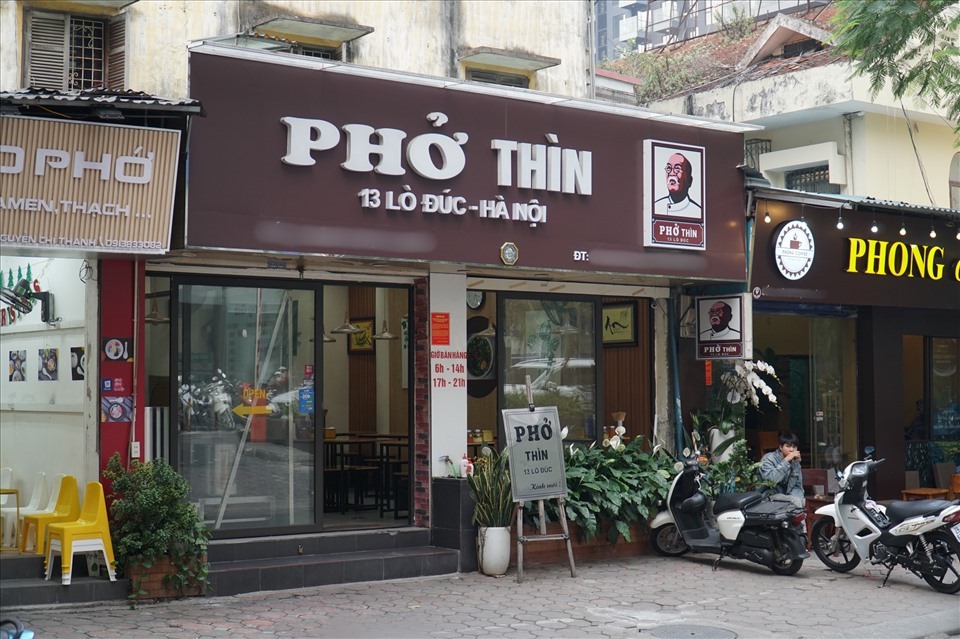 quán ăn ngon hà nội phở thìn