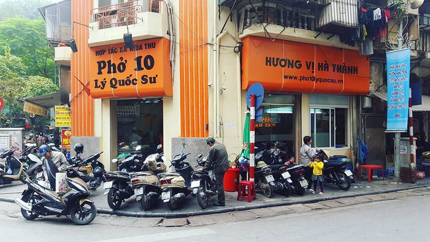 phở 10 lý quốc sư quán ăn ngon hà nội