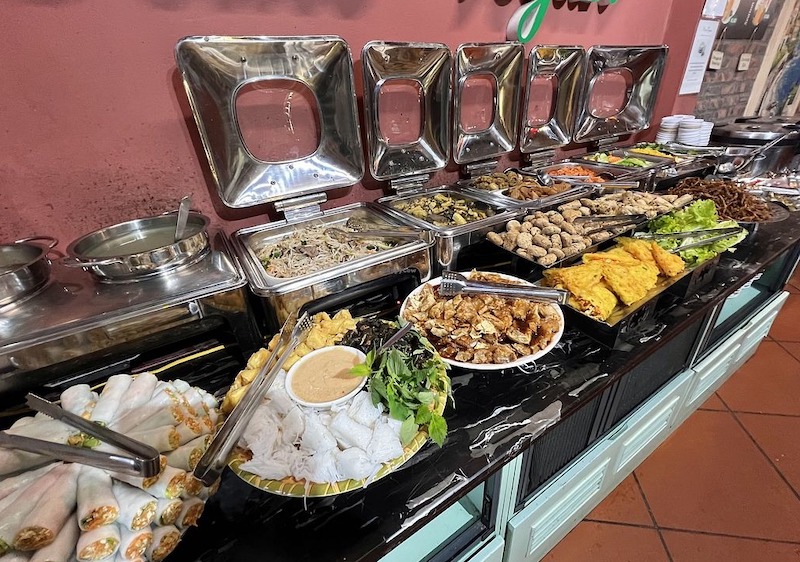 buffet chay peace vegan