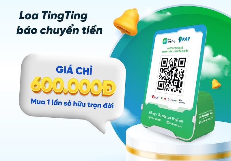 loa tingting thông báo chuyển khoản