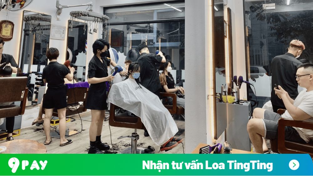 loa chuyển khoản cho tiệm cắt tóc