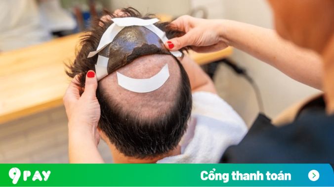 cổng thanh toán tiệm tóc giả