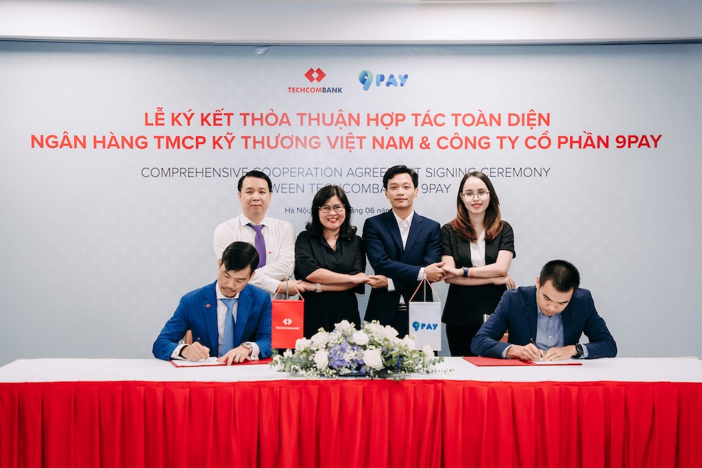 9pay hợp tác toàn diện cùng techcombank