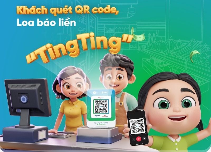 máy đọc tiền chuyển khoản