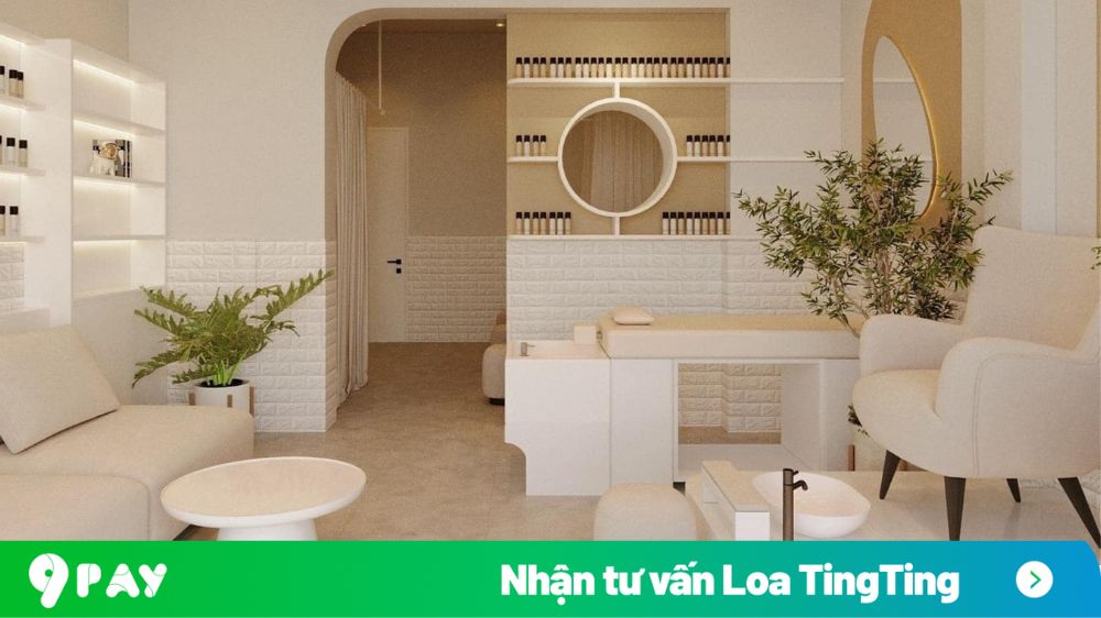 thiết kế tiệm nail dưới 15 triệu