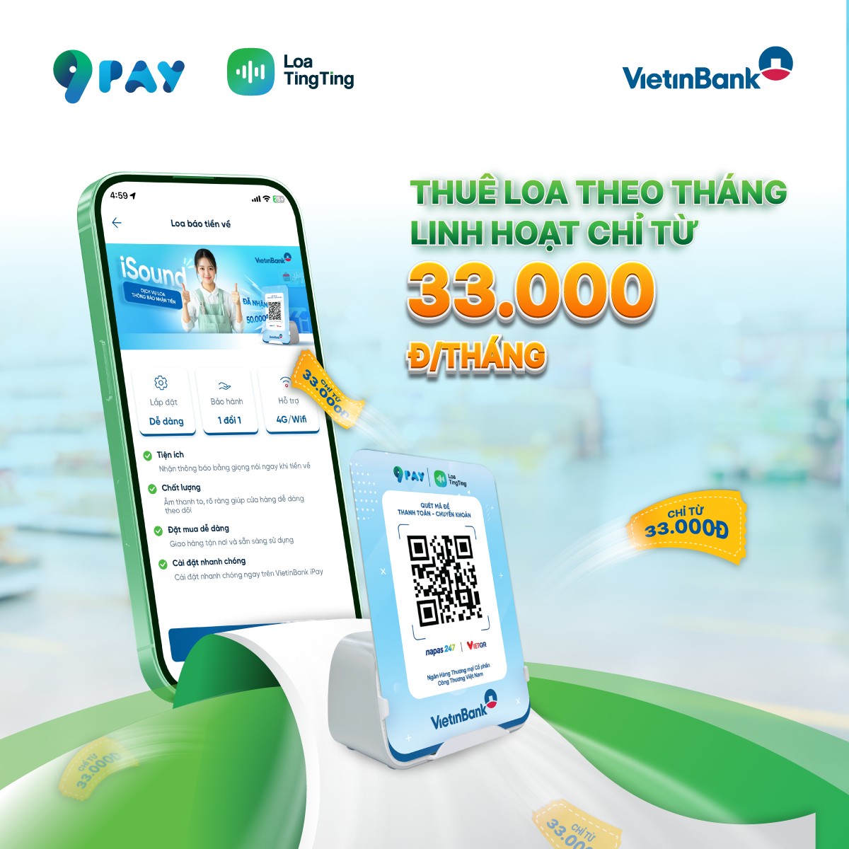 loa tingting vietinbank ipay